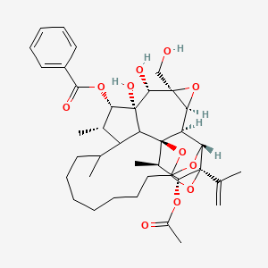 molecular formula C39H52O11 B12783219 Linimacrins d CAS No. 78518-72-6