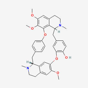 molecular formula C37H40N2O6 B12783233 Racemosidine C CAS No. 1236805-07-4