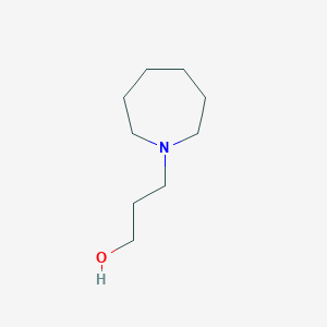 molecular formula C9H19NO B1278331 3-Azepan-1-ylpropan-1-ol CAS No. 29194-89-6