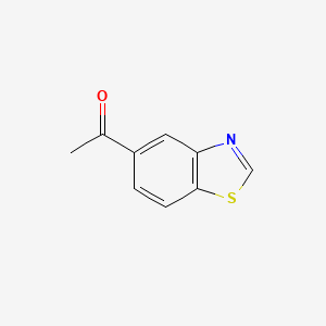 B1278334 1-(Benzo[d]thiazol-5-yl)ethanone CAS No. 90347-90-3