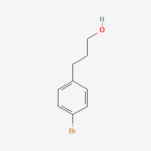 molecular formula C9H11BrO B1278338 3-(4-Bromophenyl)propan-1-ol CAS No. 25574-11-2