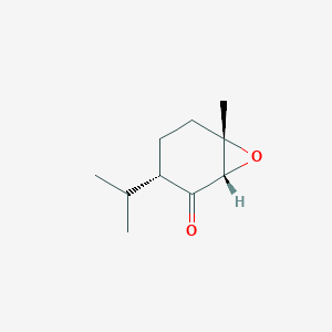 molecular formula C10H16O2 B12783386 Piperitone oxide, (1S,2S,4S)- CAS No. 5056-09-7