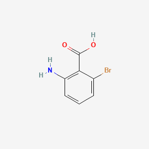 molecular formula C7H6BrNO2 B1278339 2-氨基-6-溴苯甲酸 CAS No. 20776-48-1