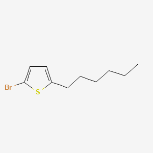 molecular formula C10H15BrS B1278347 2-Bromo-5-hexylthiophene CAS No. 211737-28-9