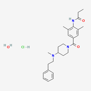 molecular formula C26H38ClN3O3 B12783552 OPC-28326 CAS No. 478946-89-3