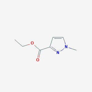 molecular formula C7H10N2O2 B1278356 ethyl 1-methyl-1H-pyrazole-3-carboxylate CAS No. 88529-79-7