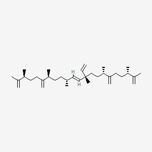 molecular formula C34H58 B12783581 Botryococcene CAS No. 42719-34-6