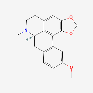 molecular formula C19H19NO3 B12783611 Laureline CAS No. 81-38-9