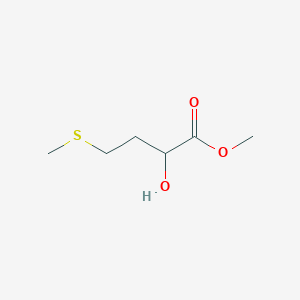 molecular formula C6H12O3S B1278362 methyl 2-hydroxy-4-(methylsulfanyl)butanoate CAS No. 52703-96-5