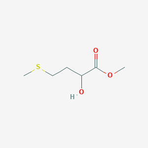molecular formula C6H12O3S B1278362 Butanoic acid, 2-hydroxy-4-(methylthio)-, methyl ester CAS No. 52703-96-5