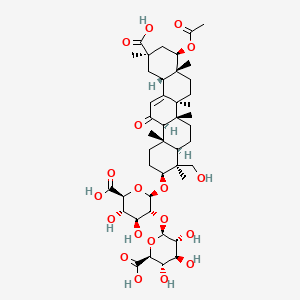 molecular formula C44H64O19 B12783702 Uralsaponin F CAS No. 1208004-79-8