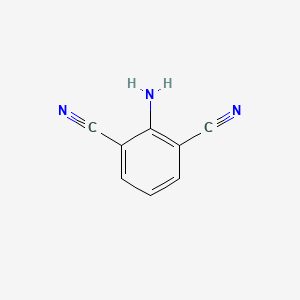 molecular formula C8H5N3 B1278372 2-Aminoisophthalonitrile CAS No. 63069-52-3