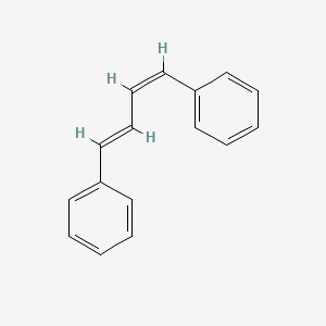 molecular formula C16H14 B12783726 1,4-Diphenylbutadiene CAS No. 5808-05-9