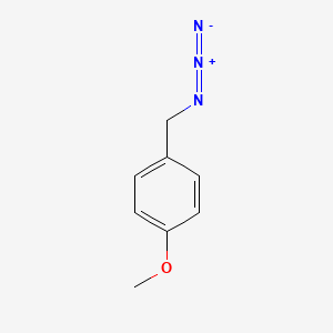 molecular formula C8H9N3O B1278375 1-(叠氮甲基)-4-甲氧基苯 CAS No. 70978-37-9