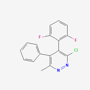 molecular formula C17H11ClF2N2 B12783805 Pyridachlometyl CAS No. 1358061-55-8
