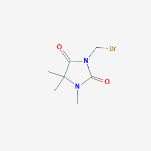 B1278383 3-Bromomethyl-1,5,5-trimethylhydantoin CAS No. 159135-61-2