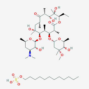molecular formula C49H93NO17S B12783953 Oxacyclotetradecane CAS No. 24380-26-5