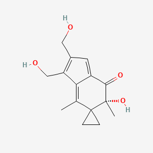 molecular formula C15H18O4 B12783981 Irofulven metabolite M4 CAS No. 238432-47-8