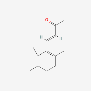 molecular formula C14H22O B12784010 beta-Irone CAS No. 72074-84-1