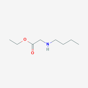 molecular formula C8H17NO2 B1278425 Ethyl 2-(butylamino)acetate CAS No. 3182-83-0