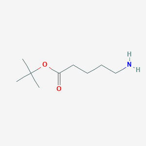 molecular formula C9H19NO2 B1278426 Tert-butyl 5-aminopentanoate CAS No. 63984-03-2