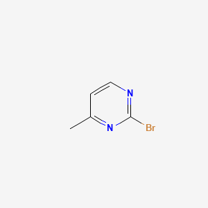 molecular formula C5H5BrN2 B1278442 2-Bromo-4-methylpyrimidine CAS No. 130645-48-6
