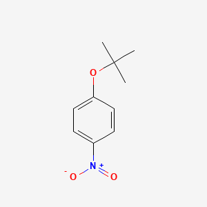 molecular formula C10H13NO3 B1278447 1-(tert-Butoxy)-4-nitrobenzene CAS No. 2109-72-0