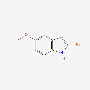 molecular formula C9H8BrNO B1278451 2-bromo-5-methoxy-1H-indole 
