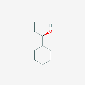 molecular formula C9H18O B12784548 (R)-1-Cyclohexyl-1-propanol CAS No. 38636-38-3
