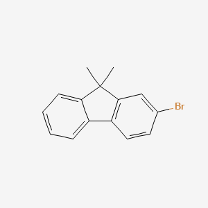 molecular formula C15H13B B1278457 2-Bromo-9,9-dimethylfluorene CAS No. 28320-31-2