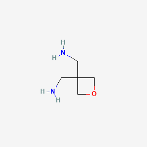 molecular formula C5H12N2O B1278467 3,3-Oxetanedimethanamine CAS No. 23500-57-4