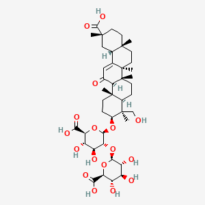 molecular formula C42H62O17 B12784670 Uralsaponin U CAS No. 1616062-86-2