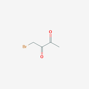molecular formula C4H5BrO2 B1278470 1-溴丁酮-2,3-二酮 CAS No. 5308-51-0