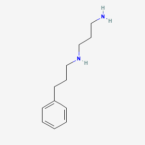 molecular formula C12H20N2 B1278471 (3-Aminopropyl)(3-phenylpropyl)amine CAS No. 67884-81-5