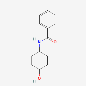 molecular formula C13H17NO2 B1278473 N-(4-hydroxycyclohexyl)benzamide CAS No. 204691-99-6