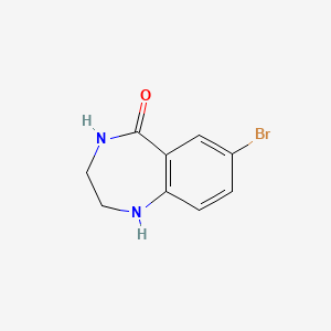 7-Bromo-1,2,3,4-tetrahydro-5H-1,4-benzodiazepin-5-one