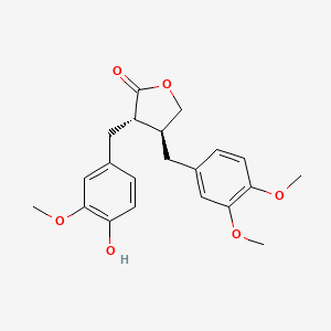 molecular formula C21H24O6 B12784769 Arctigenin, (+)- CAS No. 84413-77-4