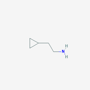 molecular formula C5H11N B1278486 2-Cyclopropylethylamine CAS No. 62893-54-3