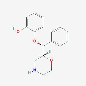 molecular formula C17H19NO3 B12785046 Desethylreboxetine CAS No. 351330-75-1
