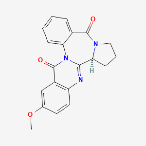molecular formula C20H17N3O3 B12785094 Circumdatin H CAS No. 868528-39-6