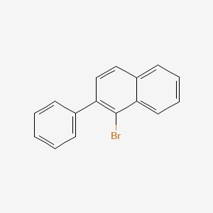 molecular formula C16H11B B1278519 1-Bromo-2-phenylnaphthalene CAS No. 22082-93-5