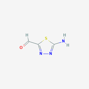 5-Amino-1,3,4-thiadiazole-2-carbaldehyde