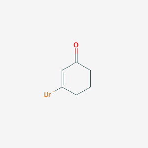 molecular formula C6H7BrO B1278526 3-Bromocyclohex-2-enone CAS No. 56671-81-9