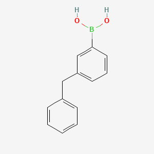molecular formula C13H13BO2 B1278533 (3-benzylphenyl)boronic Acid CAS No. 173394-24-6