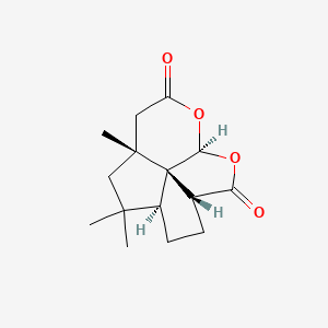 molecular formula C15H20O4 B12785442 penifulvin A CAS No. 881880-42-8