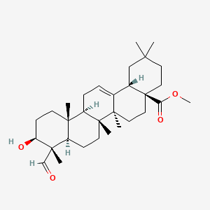 molecular formula C31H48O4 B12785472 Gypsogenin methyl ester CAS No. 55627-01-5