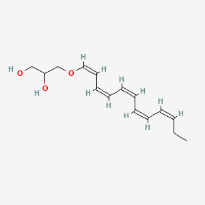 molecular formula C15H22O3 B12785478 cis-Fecapentaene 12 CAS No. 89300-15-2
