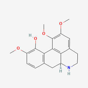 molecular formula C19H21NO4 B12785497 Norisocorydine CAS No. 475-70-7