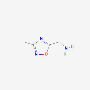 (3-Methyl-1,2,4-oxadiazol-5-yl)methanamine