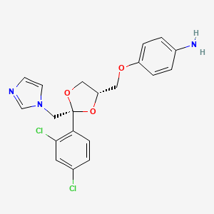 molecular formula C20H19Cl2N3O3 B12785529 B2Lsf85zyf CAS No. 67914-45-8